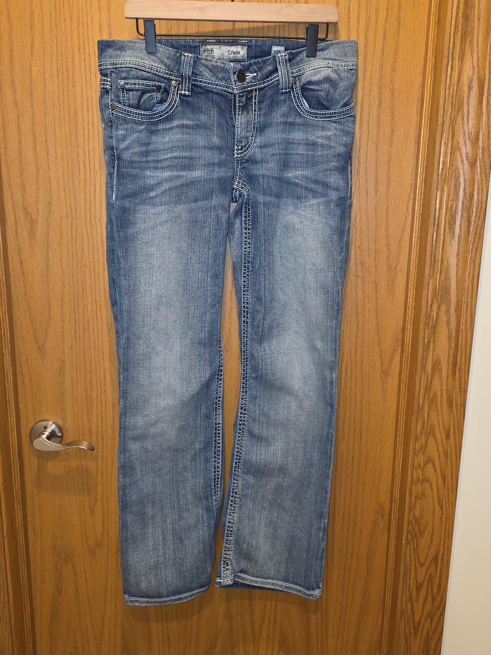 BKE Light Blue Boot-Cut Jeans